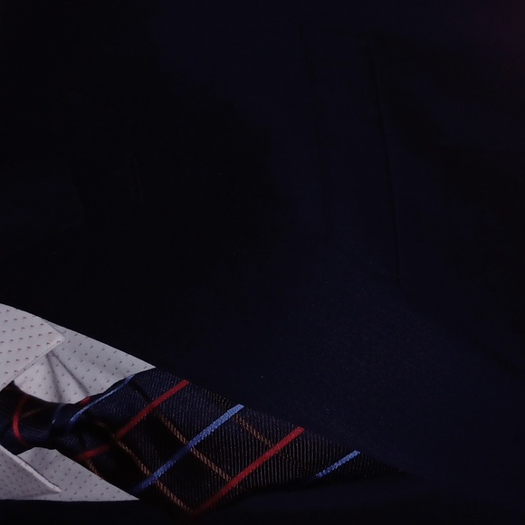 Bijan Men's Double-Breasted Blazer in Navy - Picture 9 of 11